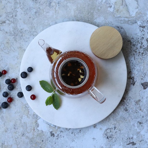 Ogo theepot 1l, glas - Afbeelding 3