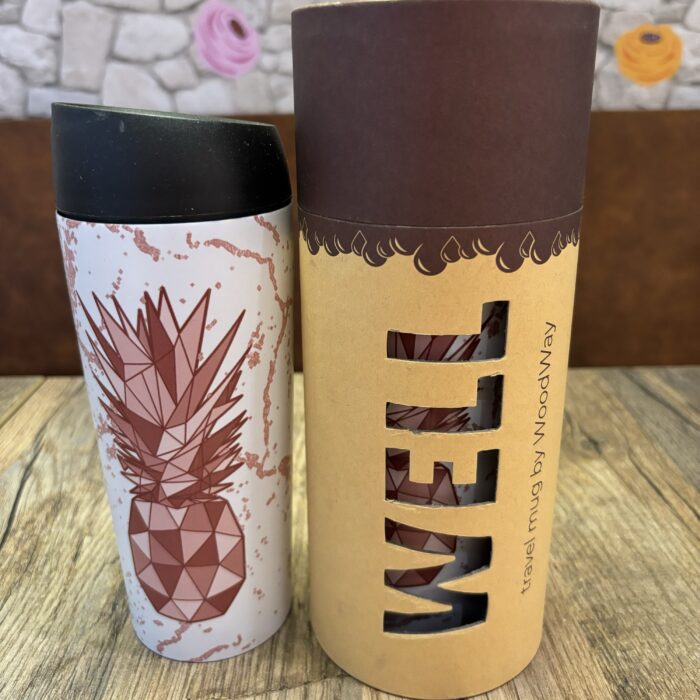 Travel mok pineapple - Afbeelding 3