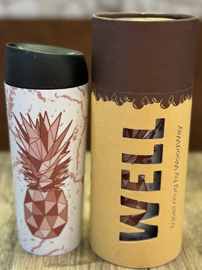 Travel mok pineapple