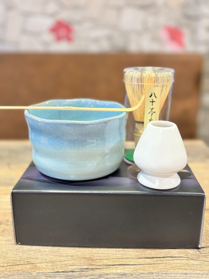 Matcha set- blauw
