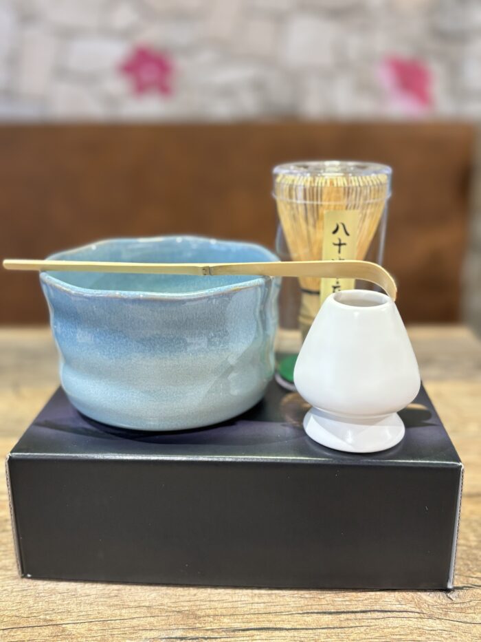 Matcha set- blauw - Afbeelding 2