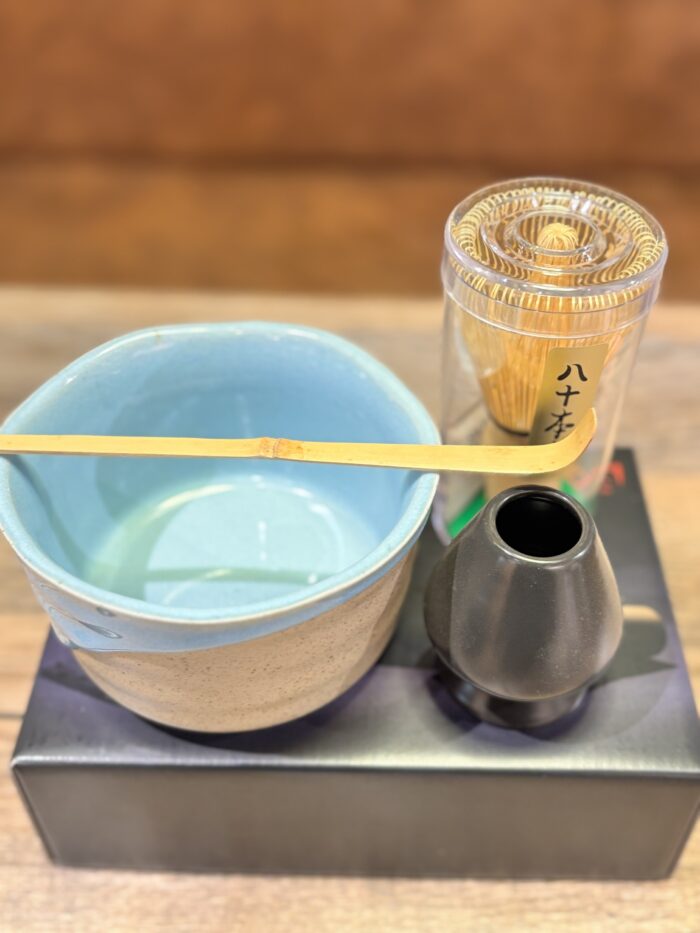 Matcha set- blauw zand - Afbeelding 2