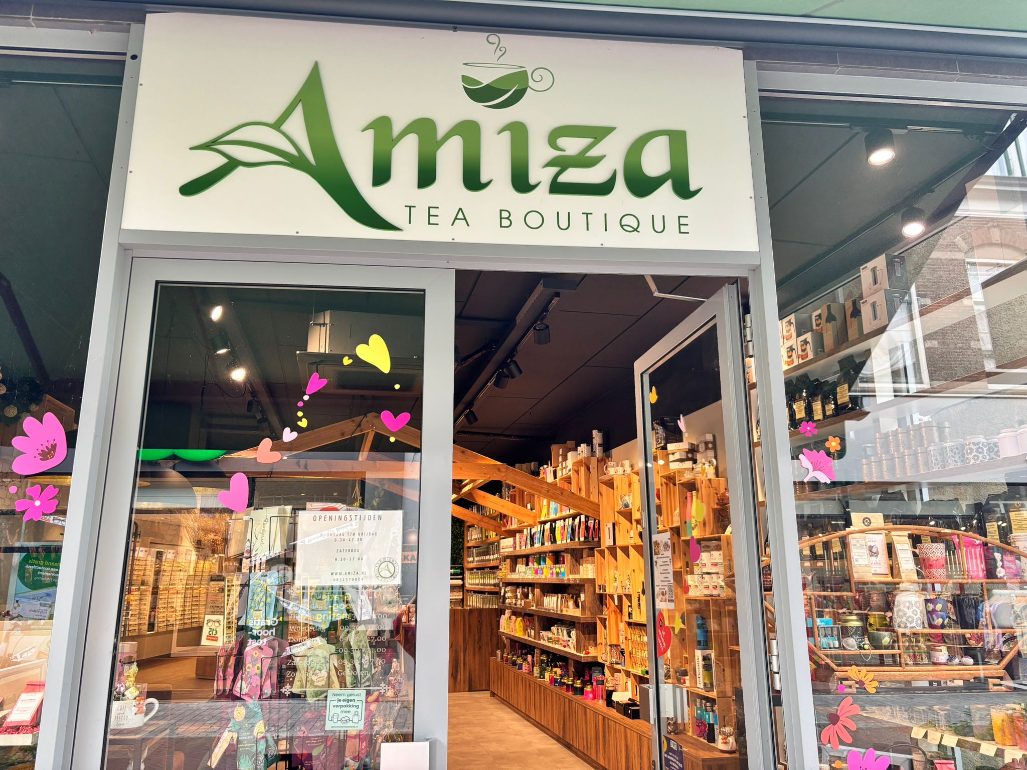 amiza 1 Amiza Tea Boutique Woerden ontwerp interieur