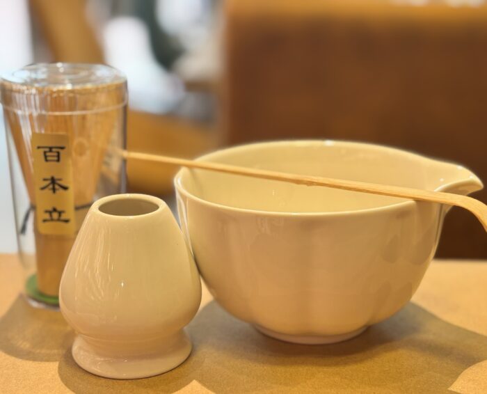 Matcha set met tuit - Afbeelding 3