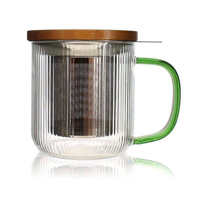 Ogo theemok glas 300ml- Zwart - Afbeelding 4