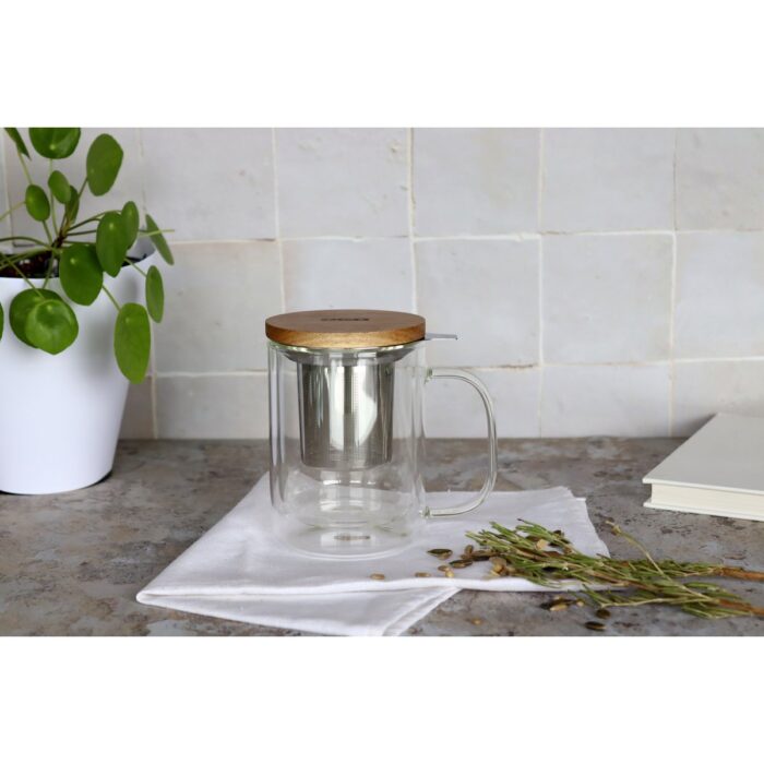 Ogo theemok glas 350ml- Dubble glass - Afbeelding 3