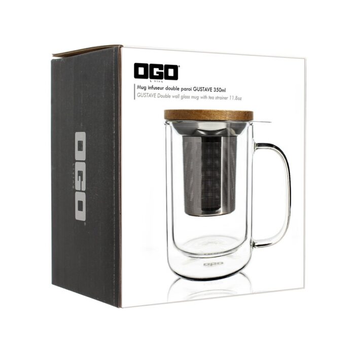 Ogo theemok glas 350ml- Dubble glass - Afbeelding 4